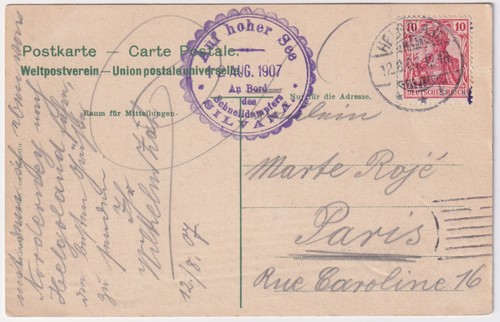Schiffspost nordsee - schiffspost,