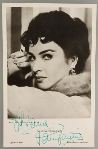 Autogramm italienische film - italienische, film-