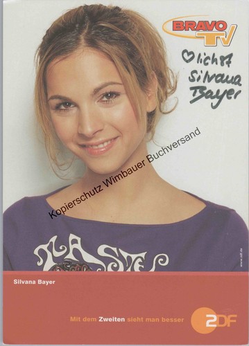 Original autogramm silvana - original,