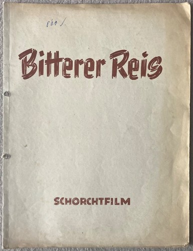 Bitterer reis seltene - reis,