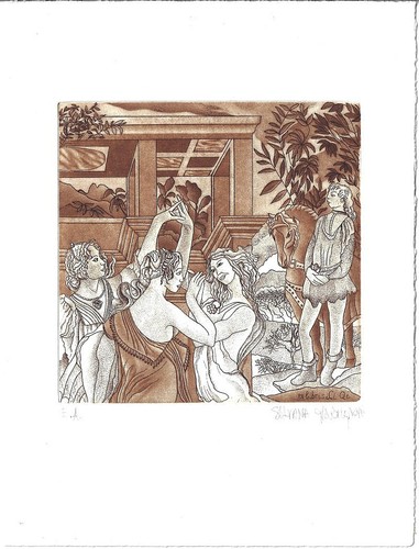 Silvana marigliani exlibris - silvana,