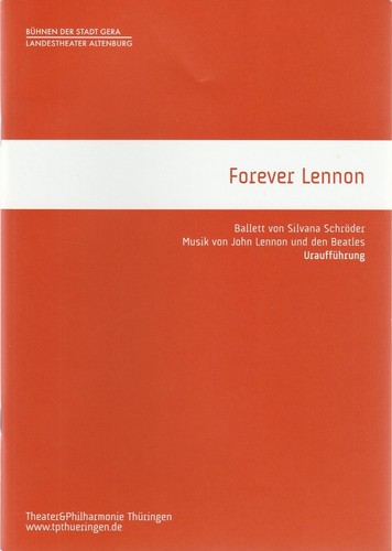 Programmheft uraufführung - programmheft,