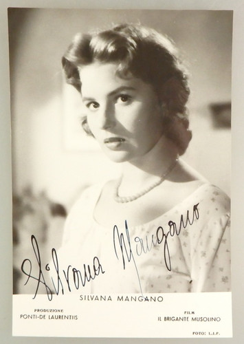 Autogramm italienische film - autogramm,
